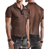 Tule heren shirtmet wetlook details van het merk RFP