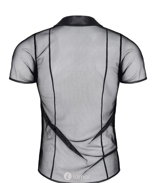 * RFP Tule heren shirtmet wetlook details van het merk RFP