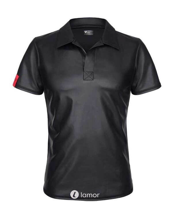 * RFP Wetlook overhemd  met opstaande kraag van het merk RFP