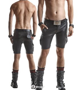 Matte wetlook heren Short,Lorenzo001