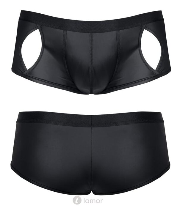 * RFP Matte wetlook heren Short met inkepingen van het merk RFP