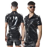 PVC heren blouse met korte mouwen van het merk RFP