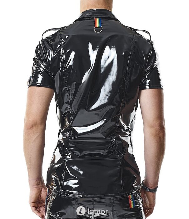 * RFP PVC heren blouse met korte mouwen van het merk RFP