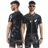 PVC heren Polo met rits van het merk RFP