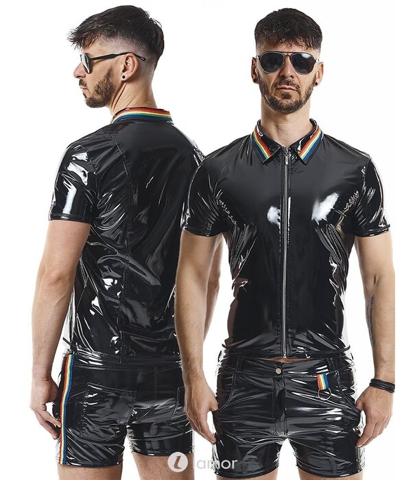 * RFP PVC heren Polo met rits van het merk RFP