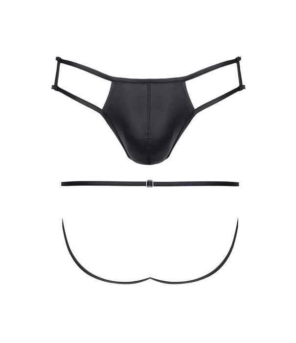 * RFP Slip gemaakt van mat wetlook materiaal. Met Big Boss Effect, via een netinzetstuk.