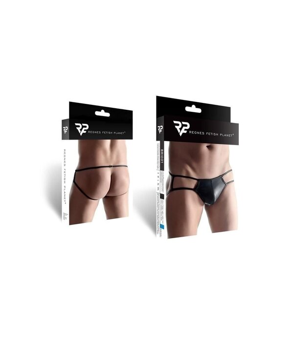 * RFP Slip gemaakt van mat wetlook materiaal. Met Big Boss Effect, via een netinzetstuk.