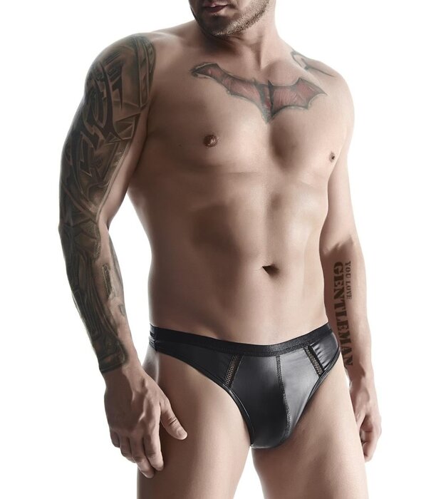 * RFP String, gemaakt  uit een rekbaar , mat wetlook Materiaal. Brede elastische band. Met Big Boss Effect