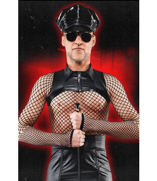 Extra korte top, BOAlvaro001 Zwart