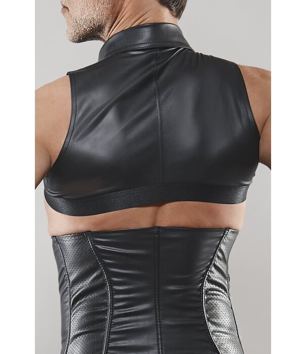 * RFP Korte top in militaire stijl. Met decoratieve ritssluiting aan de voorkant.