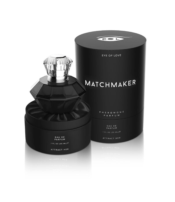Eye of Love Matchmaker Matchmaker Black Diamond Feromoon Parfum - Verleid Haar Deluxe