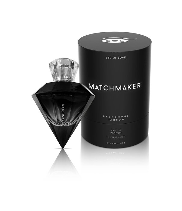 Eye of Love Matchmaker Matchmaker Black Diamond Feromoon Parfum - Verleid Haar Deluxe