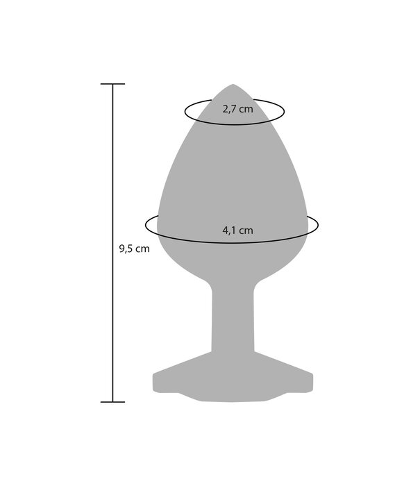 Toy Joy Starlight Booty Jewel Large