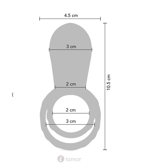 Xocoon Couples Vibrator Ring van het merk Xocoon