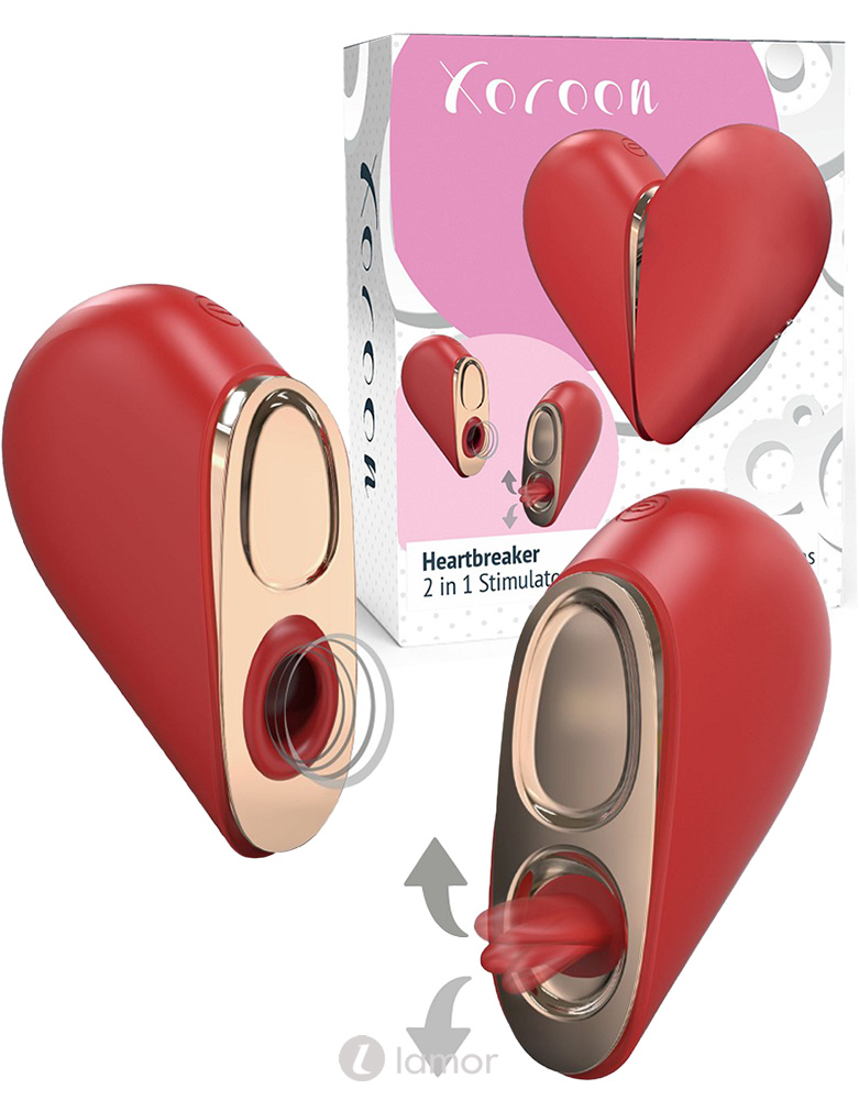 Xocoon Heartbreaker 2-in-1 Stimulator afbeelding