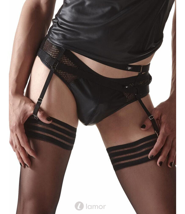 * RFP Jarretelgordel met decoratieve elementen en zwarte slip van het merk RFP