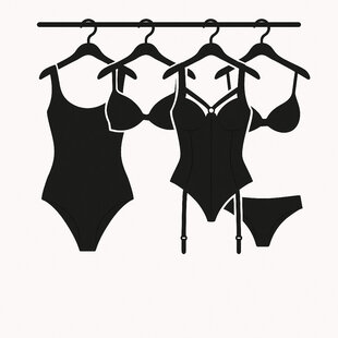 Complete lingerie collectie 