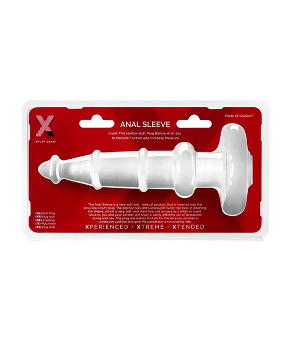 PerfectFitBrand Anal Sleeve Plug - Penis Sleeve en Butt Plug - 7 / 18 cm