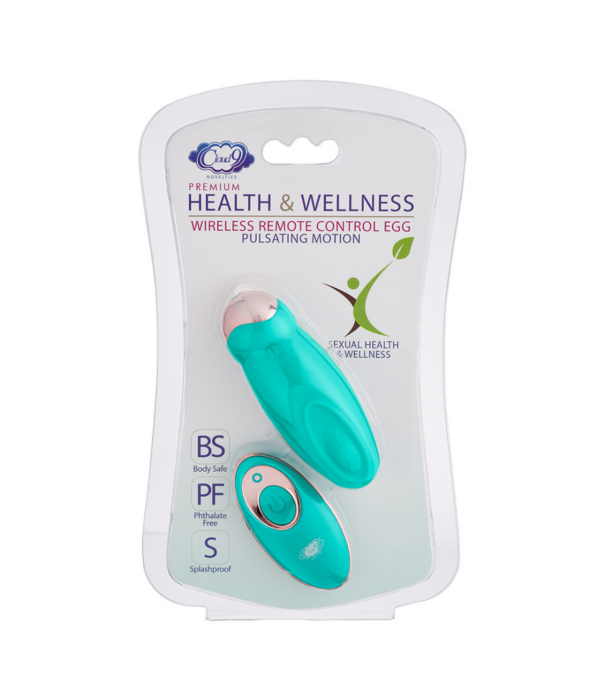 Cloud 9 Draadloze afstandsbediening eieren + pulserende beweging
