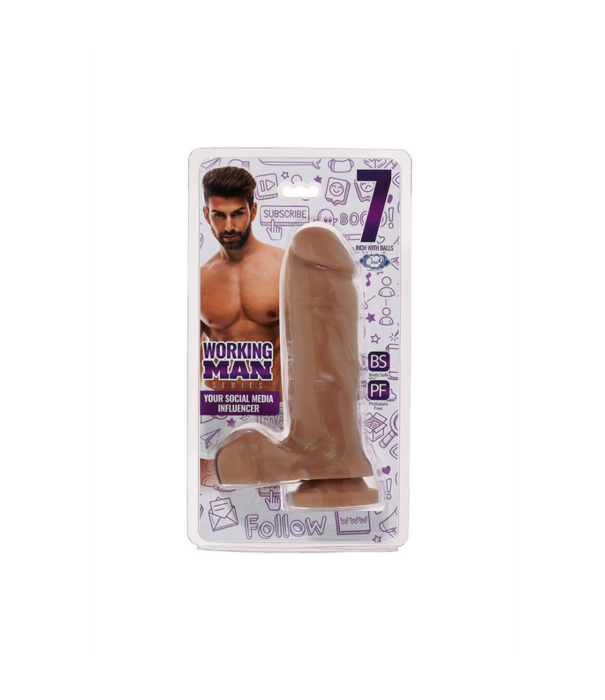 Cloud 9 Working Man - Your Influencer Dildo - 7 / 18 cm