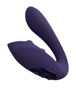 Yuki - Dual Motor G-Spot Vibrator met Massageballen - Paars