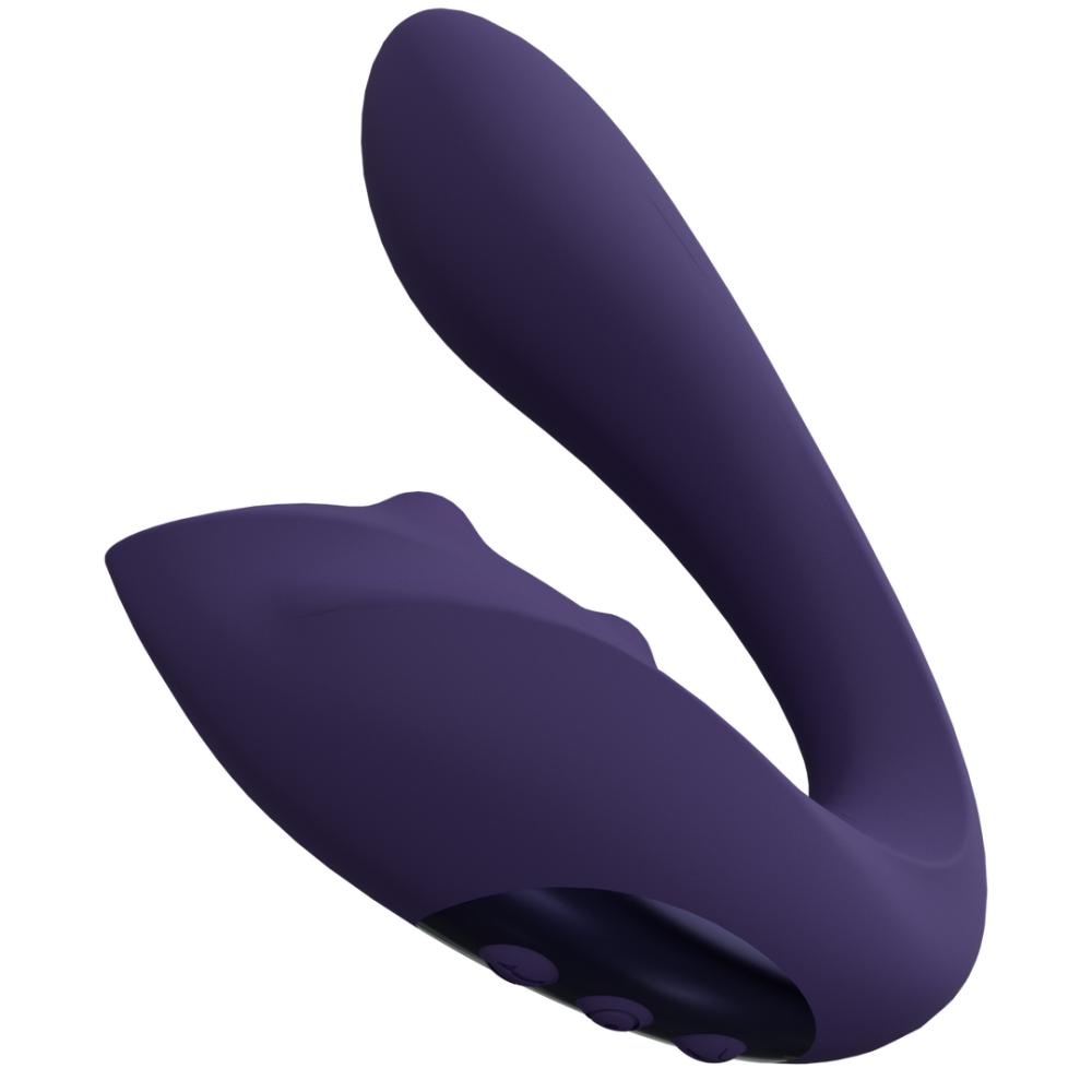 VIVE by Shots Yuki - Dual Motor G-Spot Vibrator met Massageballen - Paars afbeelding