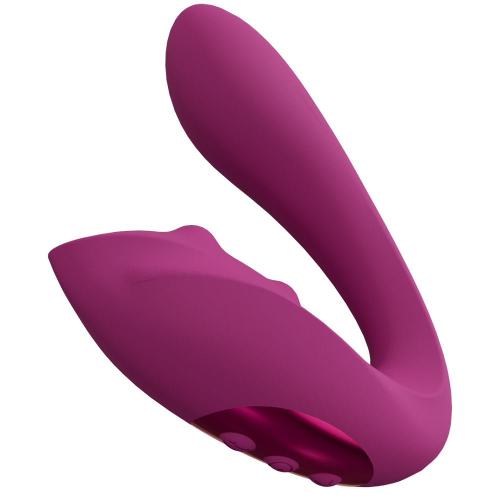 VIVE by Shots Yuki - Dual Motor G-Spot Vibrator met Masserende Parels - Roze afbeelding
