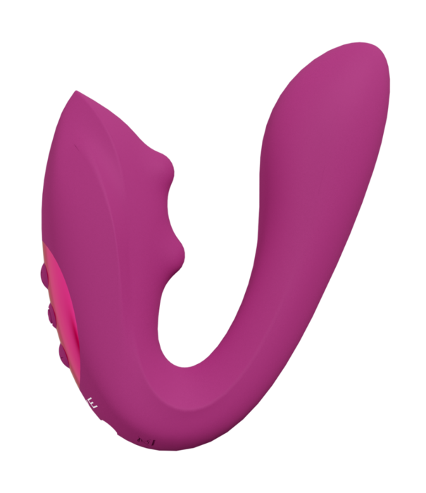 VIVE by Shots Yuki - Dual Motor G-Spot Vibrator met Masserende Parels - Roze