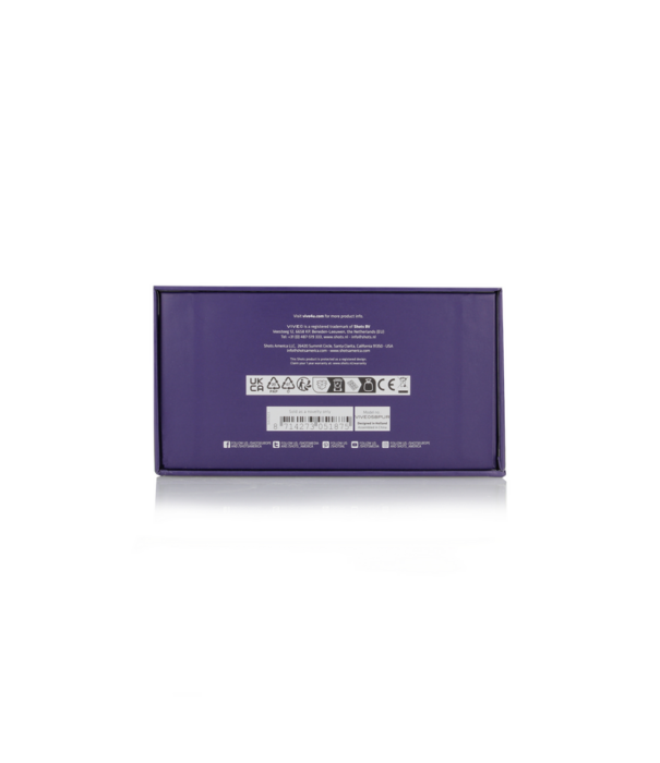 VIVE by Shots Riko - Triple Motor Thumper met Geavanceerde Vingerbeweging  Puls Golf Stimulator - Paars