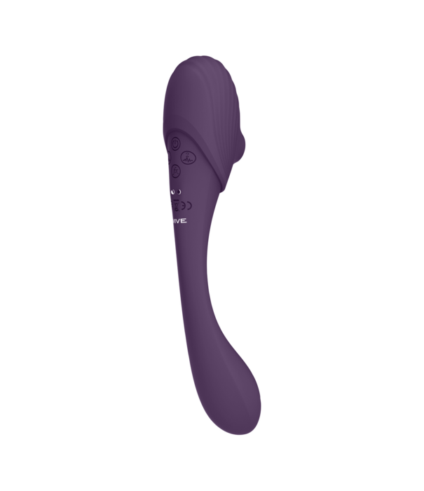 VIVE by Shots Mirai - Dubbelzijdige Pulse Wave  Air Wave Buigbare Vibrator