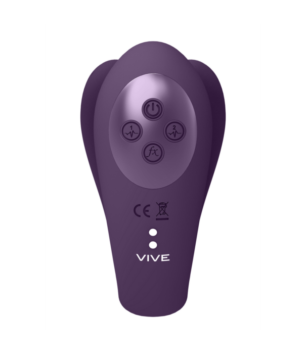 VIVE by Shots Yoko - Triple Action Vibrator Dual Prongs met Clitoral Pulse Wave