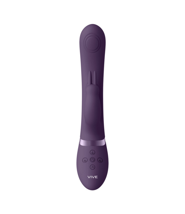 VIVE by Shots May - Dual Pulse-Wave  Vibrating C-spot  G-Spot Rabbit - Paars