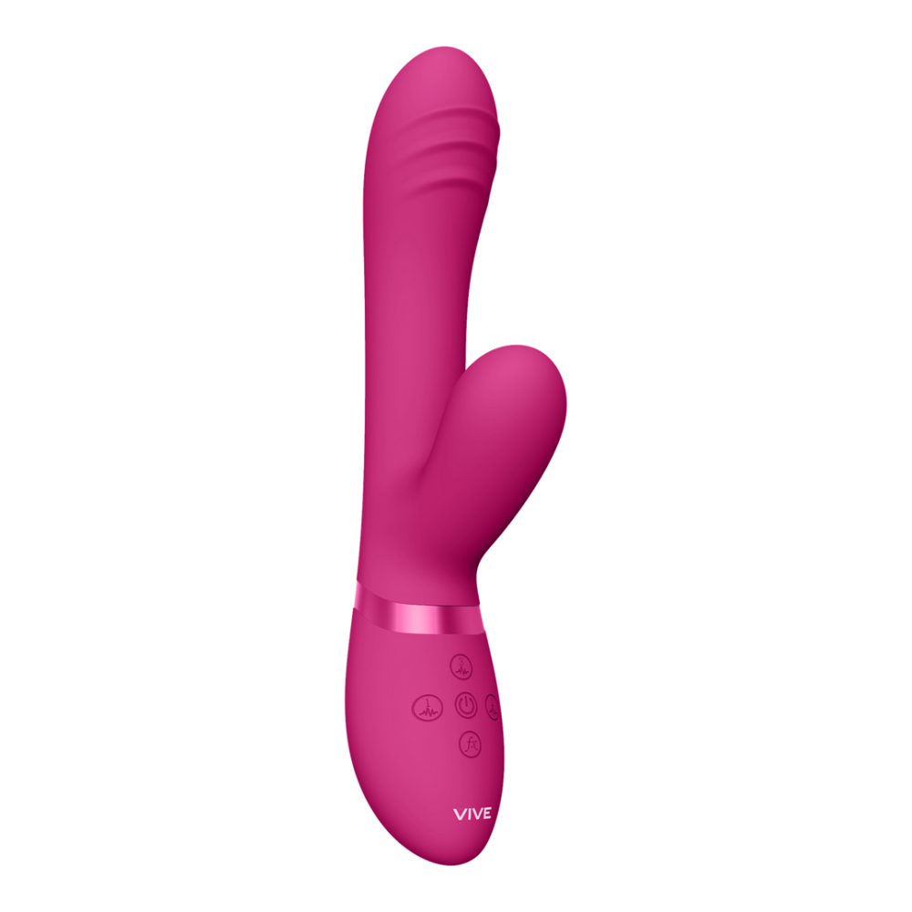 VIVE by Shots Tani - Finger Motion met Pulse-Wave Vibrator - Roze afbeelding