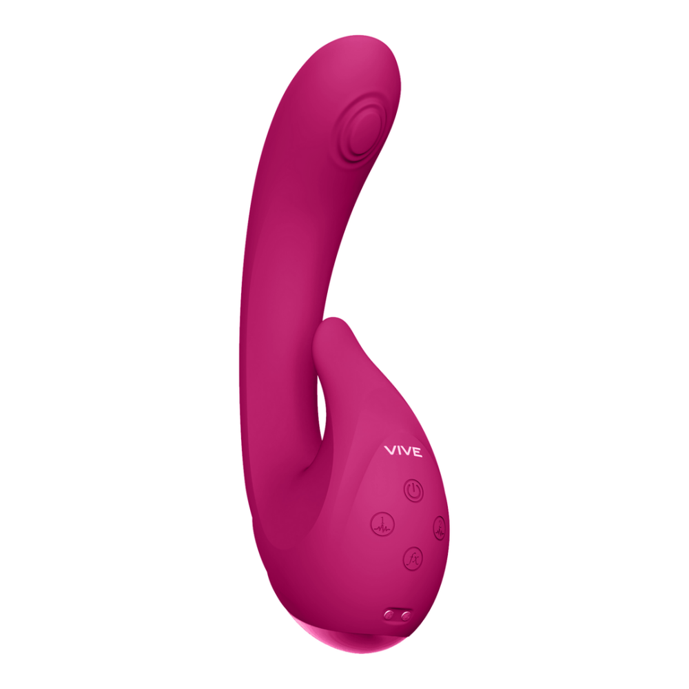 VIVE by Shots Miki - Pulse Wave Flickering G-Spot Vibrator - Roze afbeelding
