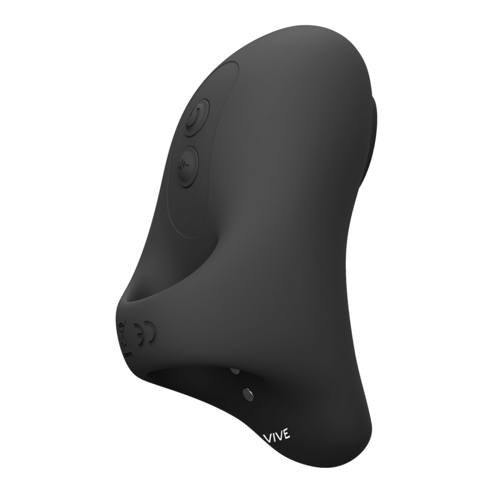 VIVE by Shots Hana - Pulse Wave Vinger Vibrator - Zwart afbeelding
