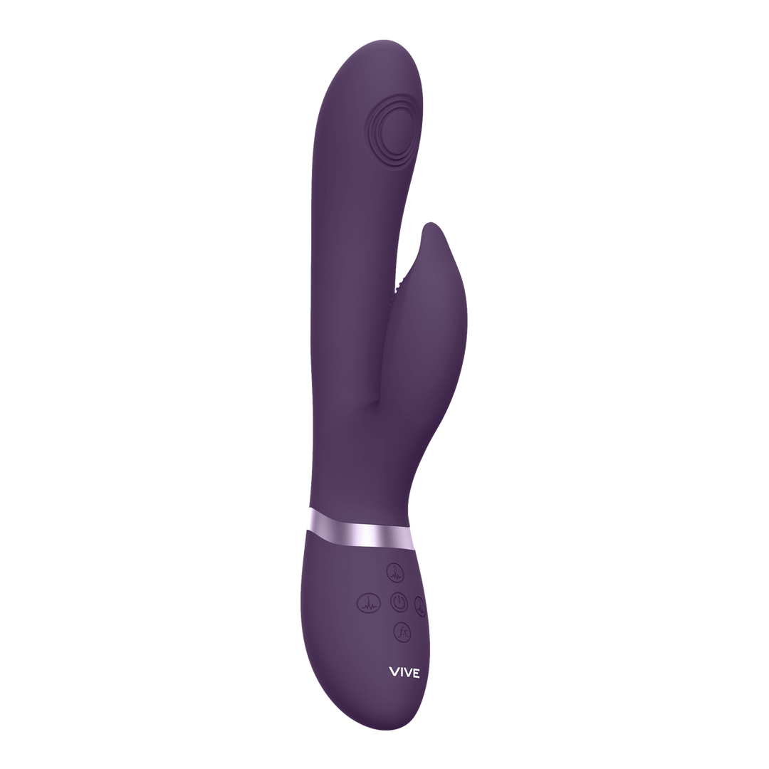 VIVE by Shots Aimi - Pulse Wave Vibrerende G-Spot Rabbit - Paars afbeelding