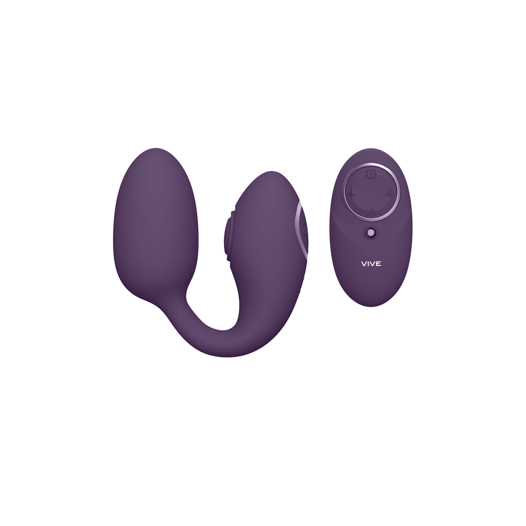 VIVE by Shots Aika - Pulse Wave Vibrating Love Egg - Paars afbeelding