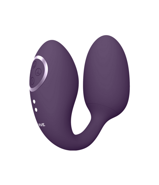 VIVE by Shots Aika - Pulse Wave  Vibrating Love Egg - Paars