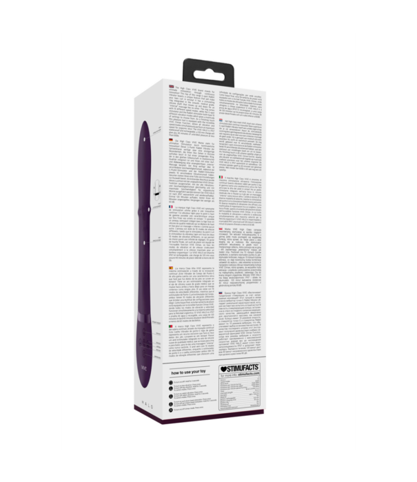 VIVE by Shots Halo - Ring Rabbit Vibrator - Paars