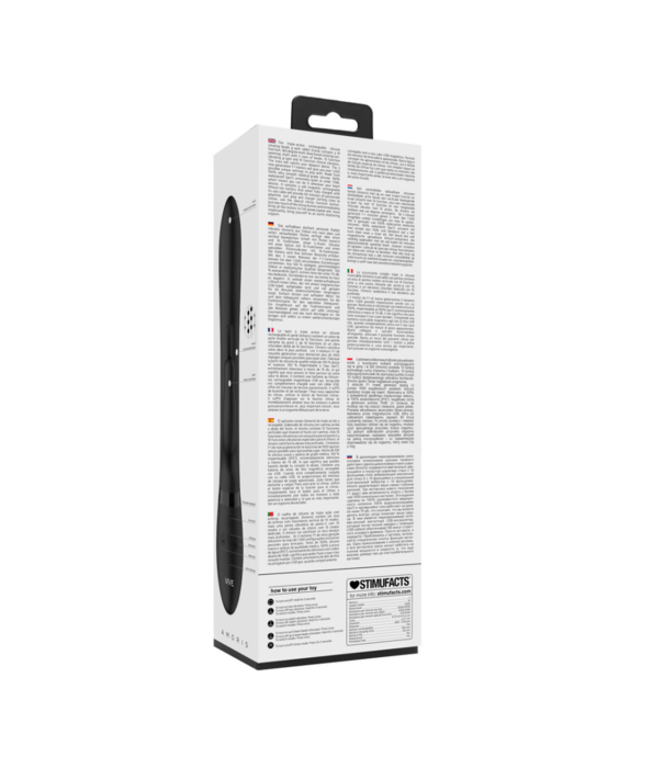 VIVE by Shots Amoris - Stimulerende Kralen Konijn - Zwart