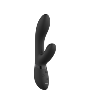 Kyra - Pulse Clitorale Rabbit - Zwart