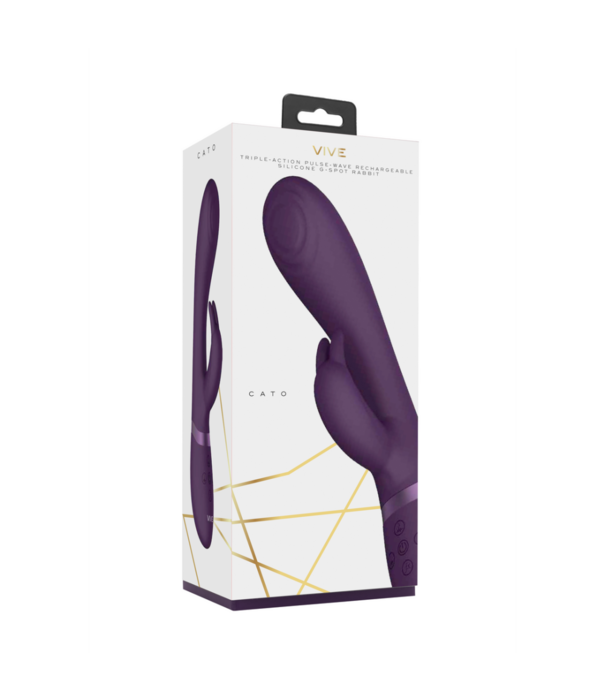 VIVE by Shots Cato - Pulse G-spot Rabbit - Paars