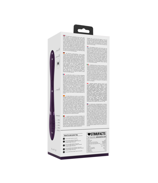 VIVE by Shots Cato - Pulse G-spot Rabbit - Paars