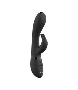 Cato - Pulse G-spot Konijn - Zwart