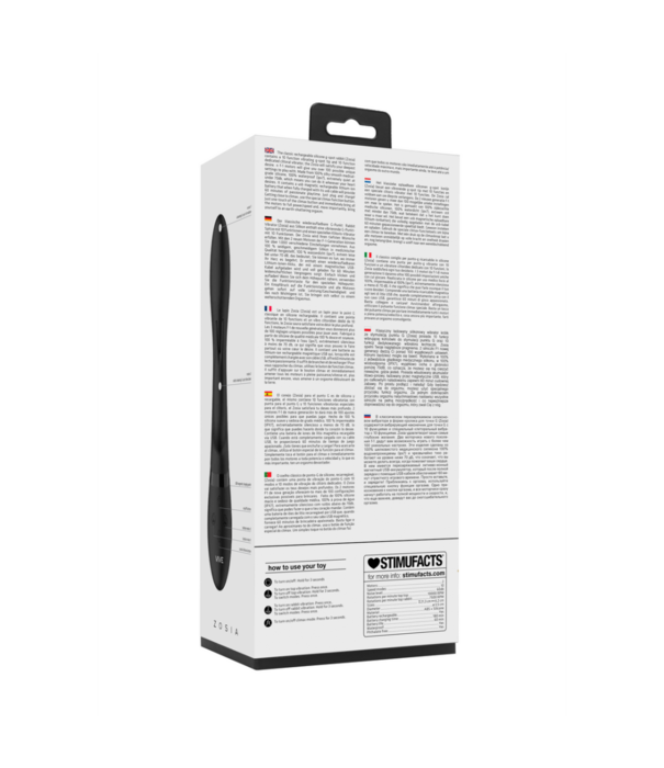 VIVE by Shots Zosia - Classic G-Spot Rabbit - Zwart