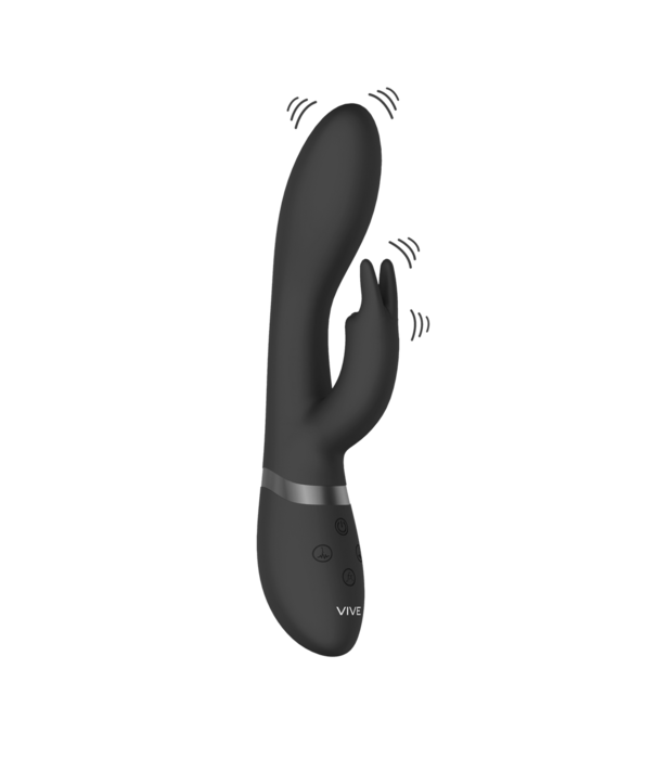 VIVE by Shots Zosia - Classic G-Spot Rabbit - Zwart
