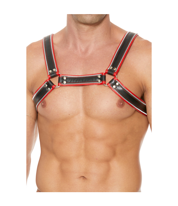 Ouch! by Shots Z Series Chest Bulldog Harness - L/XL