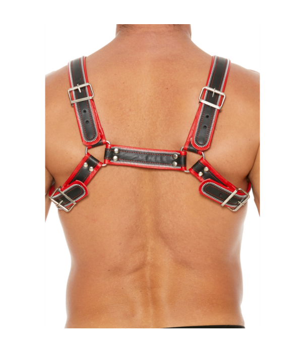 Ouch! by Shots Z Series Borst Bulldog Harnas - L/XL