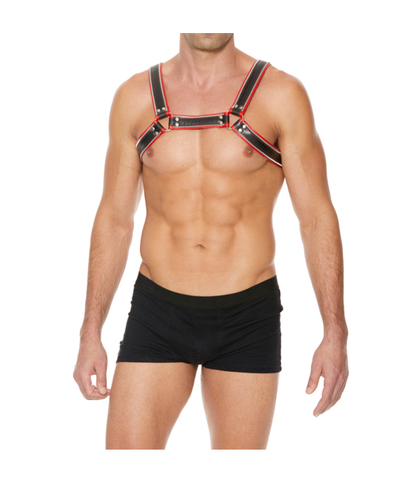 Ouch! by Shots Z Series Chest Bulldog Harness - L/XL