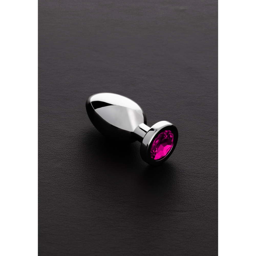 Steel by Shots Buttplug met Edelstenen - Klein afbeelding